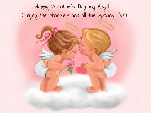 Cute Valentine Angels