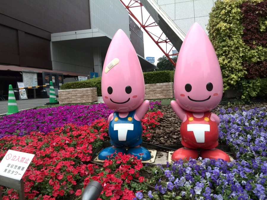 Tokyo Tower mascots