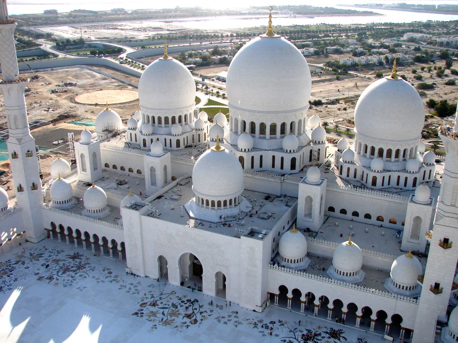 united arab emirates abu dhabi Sheikh Zayed Grand Mosque 1