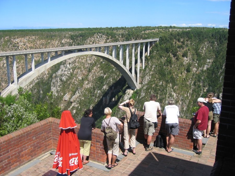 bungy jump the bloukrans bridge on the n2 nature's valley, tsitsikamma south africa 5